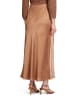 Betty Barclay Maxirock unifarben in Golden Camel