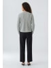 Oui Pullover RIYA in cloud gray