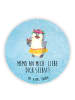 Mr. & Mrs. Panda magnet Pinguin Kokosnuss mit Spruch in Eisblau