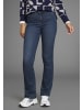 ARIZONA Bootcut-Jeans in dk blue used