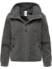 ragwear Plüschjacke Nordicka II in Stone Grey