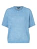 More & More Kurzarmpullover in soft blue