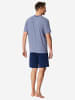 Schiesser Pyjama 955 in royal