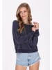 IZIA Women Sweatshirt in navy