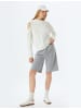 KOTON Sweatshirt in Grauweiß
