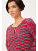 Olsen Shirt Clara in rot mehrfarbig - 0003