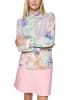 MARC CAIN COLLECTIONS Hemdbluse mit Stamps Print in Pink Tulle