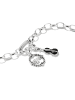 Thomas Sabo Charm-Anhänger Wednesday W Connect in silber, schwarz