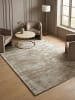 KADIMA DESIGN Teppich Viskose, Luxuriös, Zeitloses Design, Hotelqualität in Taupe