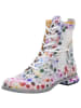 SIMEN Schnürstiefelette in bunt