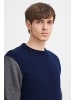 CASUAL FRIDAY Strickpullover CFKarl crew lambswool knit in Blau