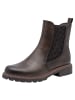 Tamaris Chelsea Boot in MOCCA/LEOPARD