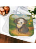 Mr. & Mrs. Panda Potholder Hund Entspannen Design ohne Spruch in Weiß