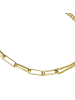 SilberDream 925 Silber vergoldet (Gelbgold 333) Damen SilberDream Armband Fantasie ca. 19cm