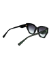 Ana Hickmann Sonnenbrille Katzenauge Schwarz