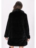 faina Damen Mantel in Schwarz