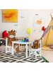 relaxdays 3tlg. Kindersitzgruppen Set in Weiß