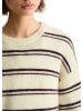 Marc O'Polo DENIM Gestreifter Strickpullover relaxed in Bright Yellow