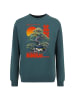 OLDSKULL Sweatshirt Asian Bonsai Harmony Graphic in Dark Green