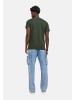 Jack & Jones T-Shirt 'Nelson' in dunkelgrün