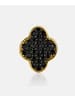 Diamant L'éternel Ohrringe aus 585 Gelbgold