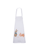 Mr. & Mrs. Panda Küchenschürze Hasen Muschel ohne Spruch in Weiß