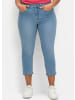 sheego 7/8-Jeans in blue denim