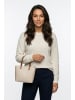 Samantha Look Handtasche echt Leder in beige
