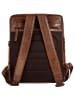 SPIKES & SPARROW Rucksack echt Leder in cognac