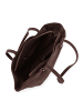 Seidenfelt Rena Schultertasche 45 cm dark brown