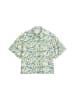 Marc O'Polo DENIM Print-Kurzarm-Bluse relaxed in Medium Blue