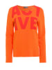 Gina Laura Sweatshirt in hellorange