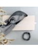 Ailoria SOYEUX & DOUX Set Headband und Scrunchie S aus Seide in grau