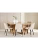 ebuy24 Essgruppe Strada (6-teilig) Whitewash 120 x 120 cm