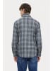 Finn Flare Langarmhemd Karo in grey