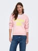 ONLY Sweatshirt in Rosy Touch