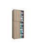 ebuy24 Büroschrank Lona Eiche Dekor 70 x 40 cm