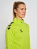 Hummel Halbreißverschluss Sweatshirt Hmlcore Damen in LIME POPSICLE