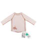 LaLoona Bade-Shirt mit UV-Schutz - Wal - Rosé in motif,pink