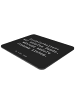 Mr. & Mrs. Panda Mouse Pad Spruch Sozialarbeiterin Einheite knüpfen... in Schwarz