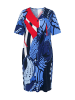 Ulla Popken Jerseykleid in marine
