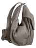 Bruno Banani Rucksack echt Leder in grau