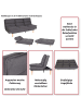 MCW Schlafsofa M79 Schlaffunktion Liegefläche 180x110cm, Stoff/Textil dunkelgrau