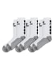 erima Erwachsene, Unisex Erwachsene Classic 5-C 3-Pack Socken in weiss/schwarz