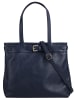 Samantha Look Shopper echt Leder in blau