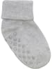 Minymo Kinder Socken "Baby Rib Sock with Abs (2-Pack)" in Grau