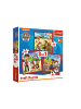 3-in-1-Puzzle Happy Dogs Paw Patrol Trefl 34867