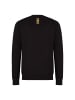 EA7 Sweatshirt in schwarz