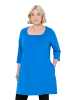 Ulla Popken Longshirt in lapisblau