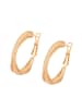 faina Women Hoop Earrings in Rose Gold